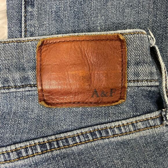 Abercrombie & Fitch Langdon Slim Jeans Medium Wash Menβs Size 28 x 30 - Picture 10 of 14
